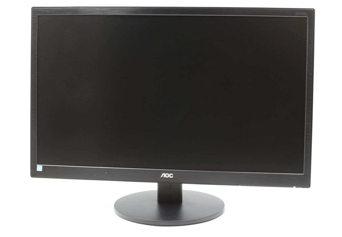 Image of AOC E2470SWH használt monitor fekete LED 24"