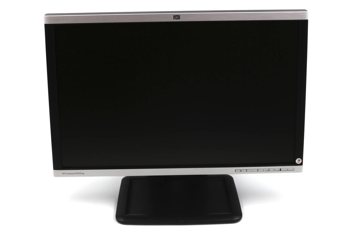  HP Compaq LA2205wg használt monitor fekete-ezüst LCD 22" akciós termékkép 1