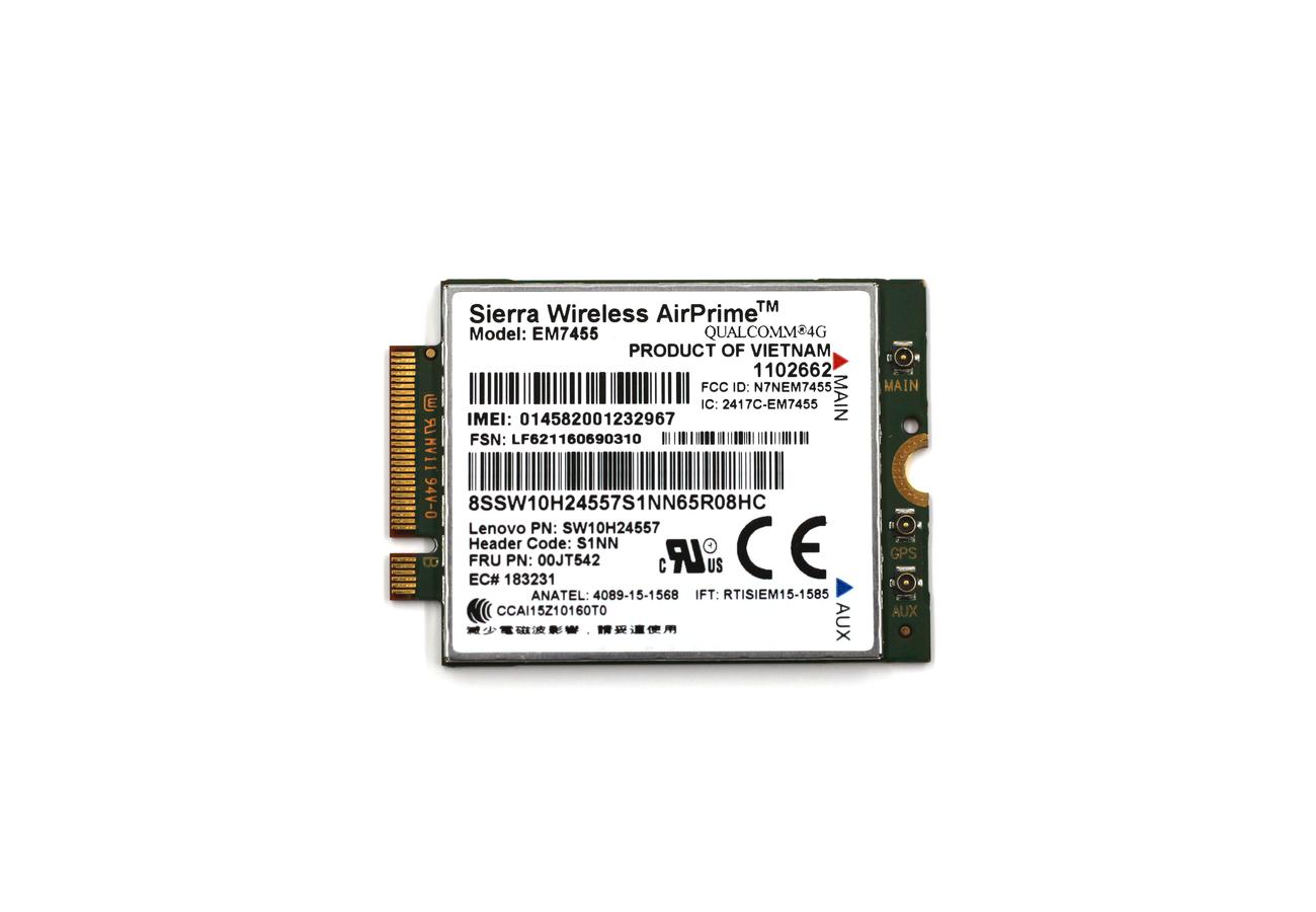  LENOVO Sierra Wireless AirPrime EM7455 4G LTE mobilinternet modem kártya akciós termékkép 1
