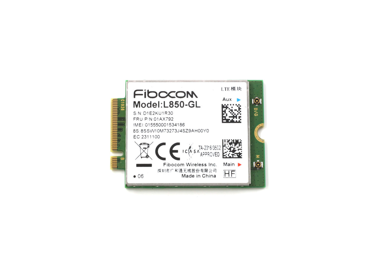 Lenovo Fibocom L850-GL 4G LTE mobilinternet modem kártya akciós termékkép 1