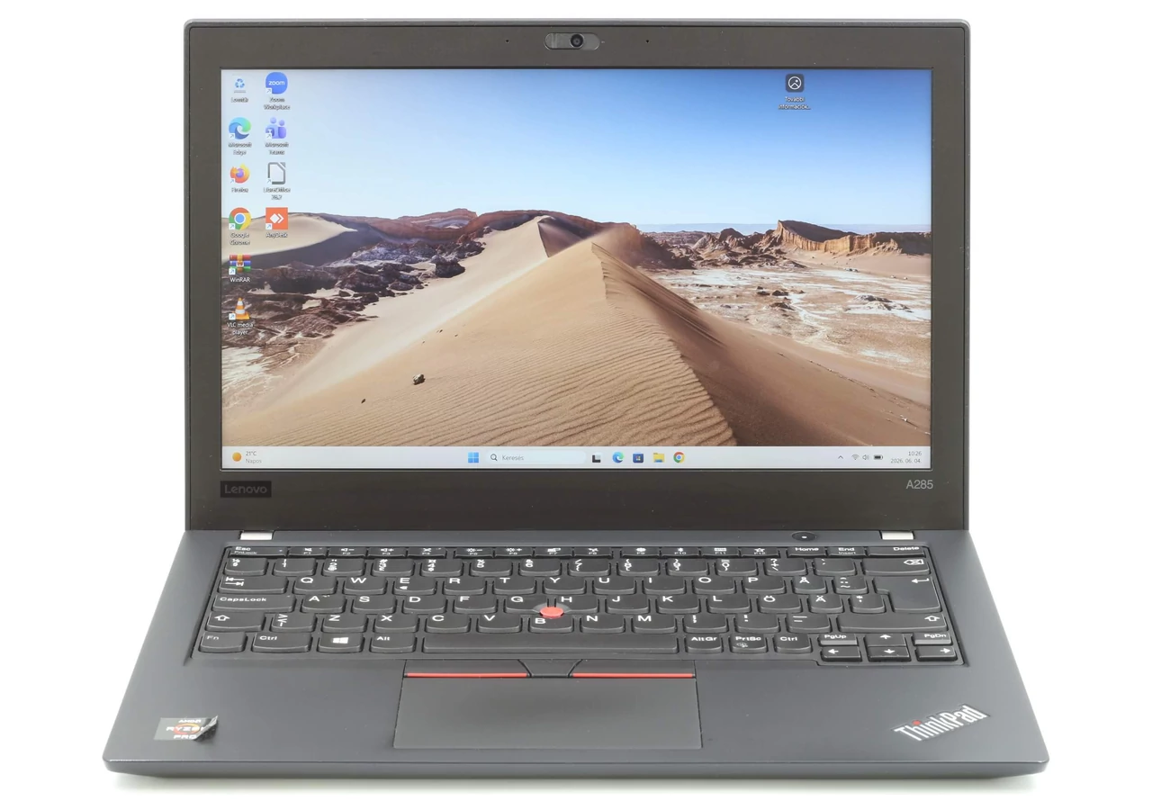 Használt Lenovo Thinkpad A285 Ryzen 5 Pro 2500U 8GB RAM 256SSD