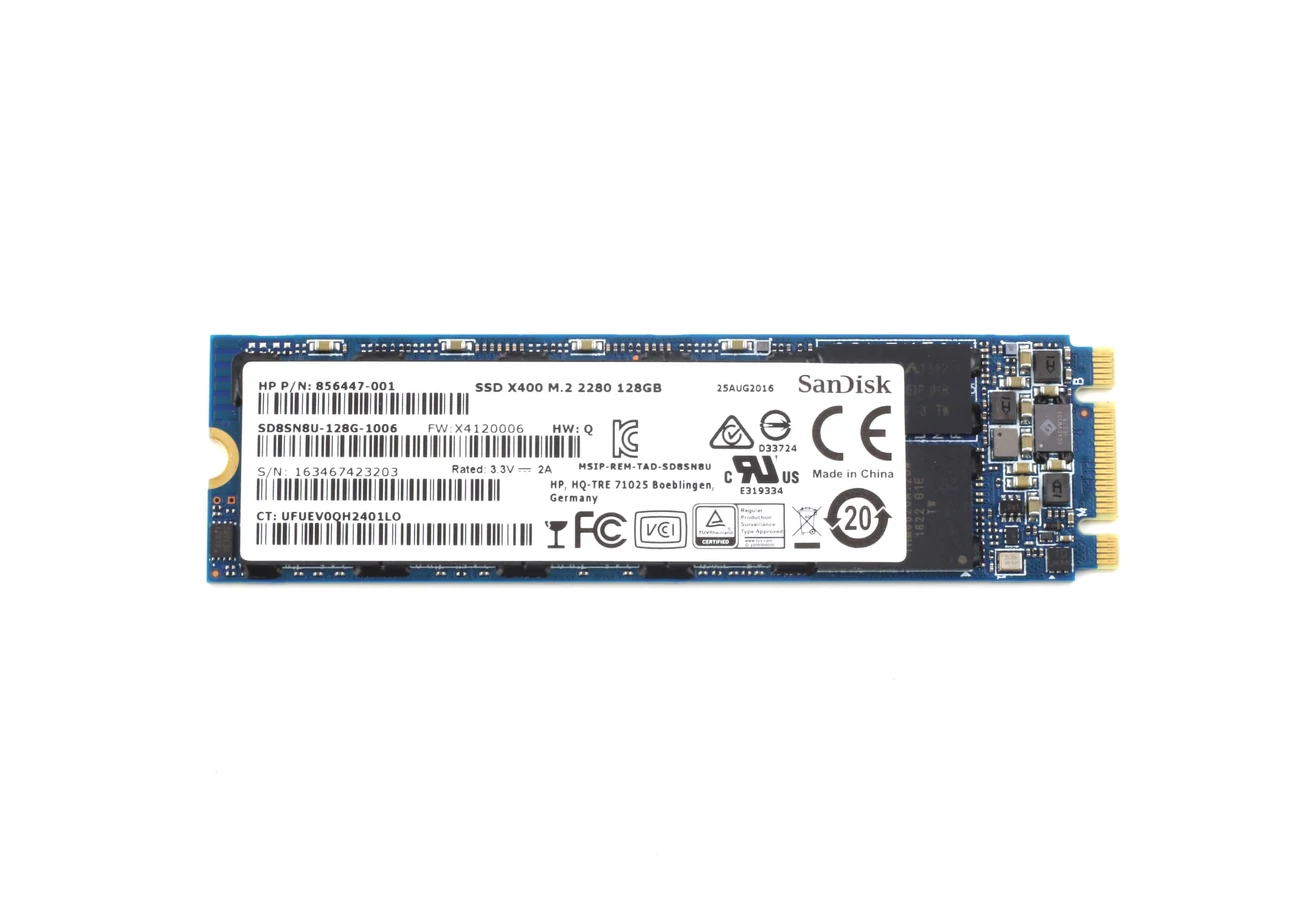 Sandisk X400 128GB M.2 SSD meghajtó - SSD meghajtók