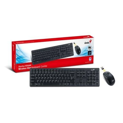  Genius SlimStar 8000ME Vezeték nélküli billentyűzet + egér