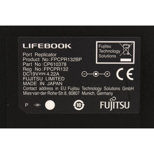 Fujitsu Lifebook Port Replicator használt dokkoló FPCPR132BP (töltő nélkül)