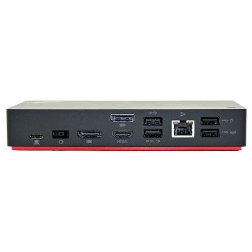 Lenovo ThinkPad USB-C Dock (40AS) használt dokkoló + 90W töltő +USB-C kábel