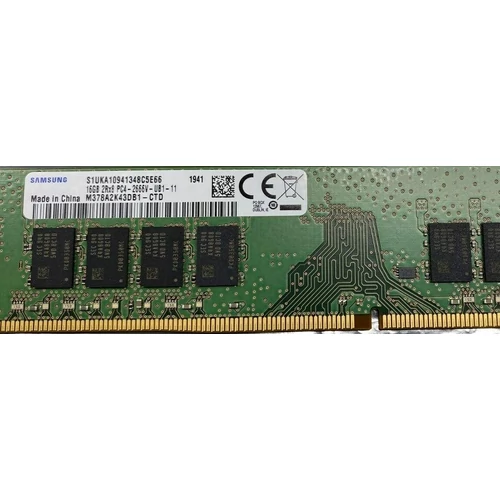 Samsung 16GB PC4-2666V DDR4 asztali számítógép RAM (memória) használt