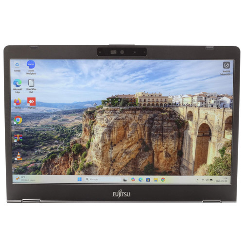 Fujitsu Lifebook U7310 felújított laptop i3-10110U 16GB RAM 256SSD 13.3" FHD WIN11 HUN