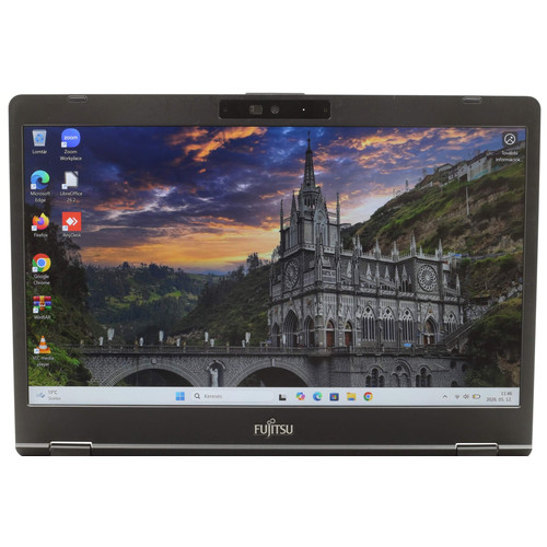 Fujitsu Lifebook U7310 felújított laptop i3-10110U 8GB RAM 256SSD 13.3" FHD WIN11 HUN