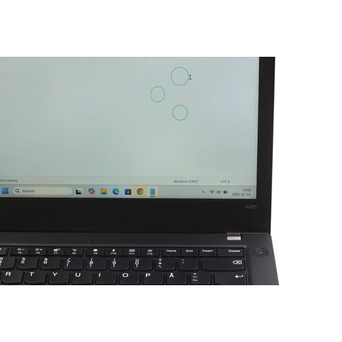 Lenovo Thinkpad A485 felújított laptop garanciával Ryzen3-8GB-240SSD-FHD