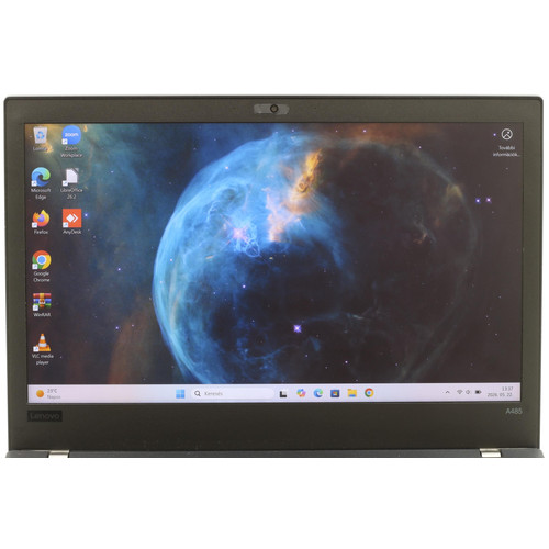 Lenovo ThinkPad A485 felújított laptop Ryzen 5 PRO 2500U 16GB RAM 256SSD 14" FHD WIN11 HUN
