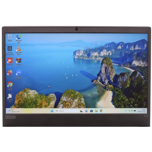 Lenovo Thinkpad E14 Felújított Laptop i5-10210U 8GB RAM 256SSD 14" FHD W11