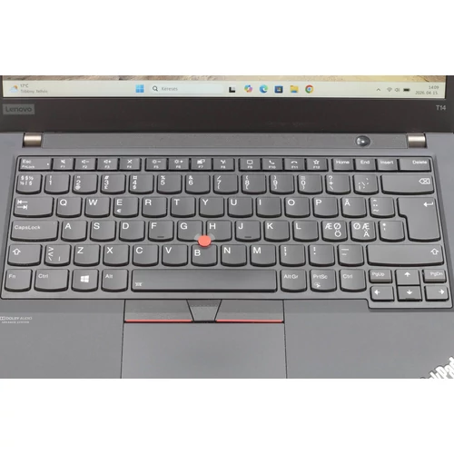 Lenovo Thinkpad T14 Gen 1 felújított laptop Ryzen 5 Pro 4650U 16GB RAM 512SSD 14" FHD Touch WIN11