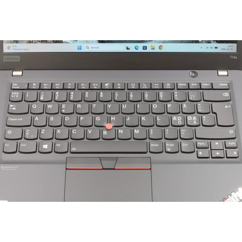 Lenovo Thinkpad T14s Gen 1 felújított laptop Ryzen 5 Pro 4650U 16GB RAM 256SSD 14" FHD WIN11