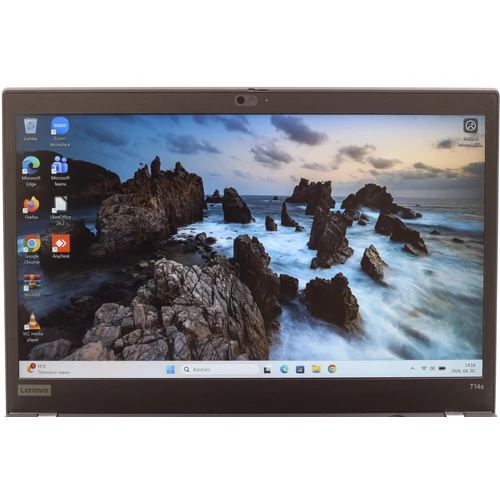 Lenovo Thinkpad T14s Gen 1 felújított laptop Ryzen 5 Pro 4650U 16GB RAM 256SSD 14" FHD WIN11 US