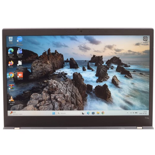 Lenovo Thinkpad T14s Gen 2 felújított laptop Ryzen 5 Pro 5650U 16GB RAM 256SSD 14" FHD WIN11
