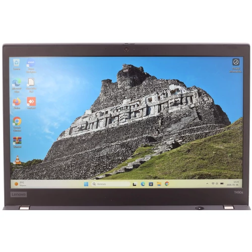 Lenovo ThinkPad T490s felújított laptop i5-8265U 16GB RAM 512SSD 14" FHD Touch WIN11