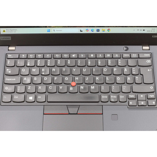 Lenovo Thinkpad X395 felújított laptop Ryzen 5 PRO 3500U 8GB RAM 256SSD 13.3" FHD WIN11
