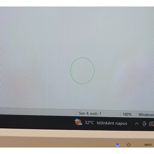 NEC MultiSync EA273WMi használt monitor fehér LED IPS 27"
