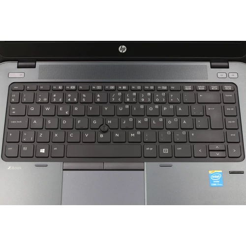 HP Zbook 14 Workstation felújított laptop garanciával i7-8GB-256SSD-FHD-AMD