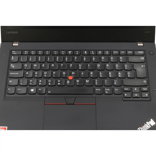 Lenovo Thinkpad A475 felújított laptop garanciával A12-8GB-256SSD-HD