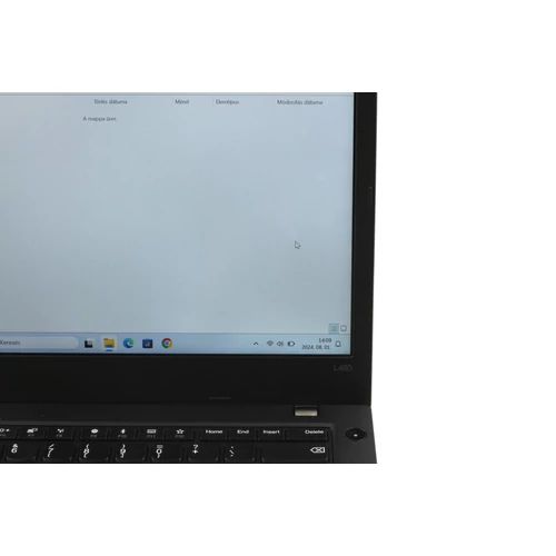 Lenovo Thinkpad L480 felújított laptop garanciával i5-8GB-240SSD-FHD