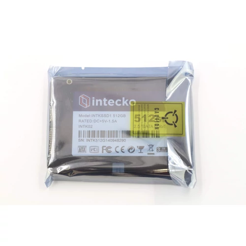 Intecko 512GB SSD meghajtó