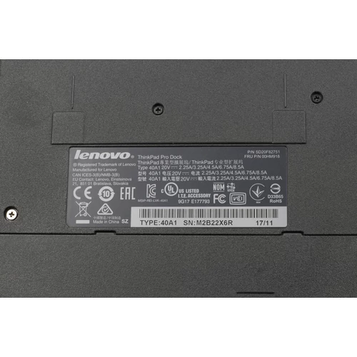 Lenovo Thinkpad Pro Dock használt dokkoló 40A1