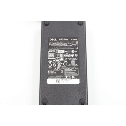 Eredeti használt Dell laptop töltő 7.4x5.0 mm center-pin csatlakozóval 180W + tápkábel