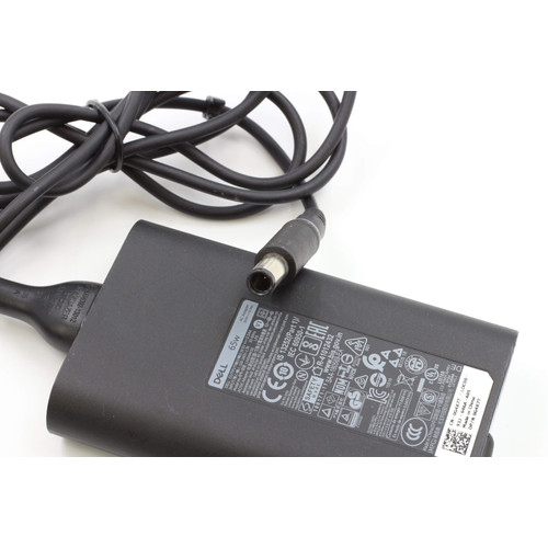 Eredeti használt Dell laptop töltő (0G4X7T) 7.4x5.0 mm center-pin csatlakozóval 65W + tápkábel