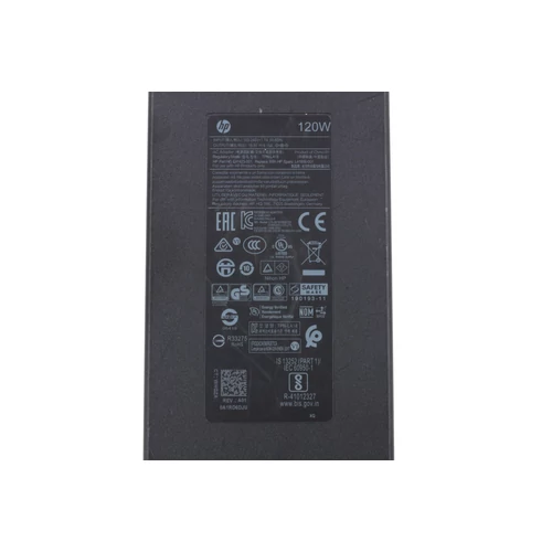 Eredeti használt HP laptop töltő 4.5x3.0 mm csatlakozóval 120W + tápkábel