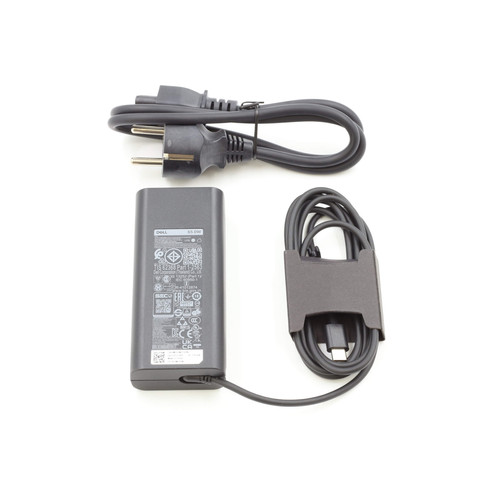 Eredeti Dell laptop töltő (0M9JDM) USB-C csatlakozóval 65W + tápkábel (ÚJ)