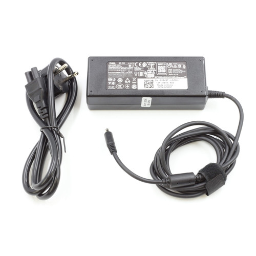 Dell laptop töltő (0V5K57) 4.5x3.0 mm center-pin csatlakozóval 90W + tápkábel