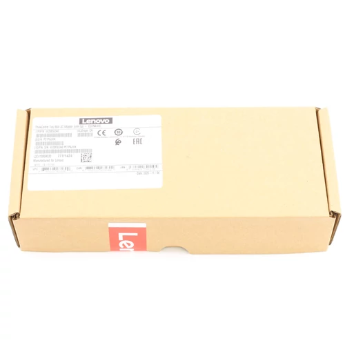 Lenovo ThinkCentre Tiny 65W hálózati töltő sárga téglalap alakú csatlakozóval tápkábel nélkül