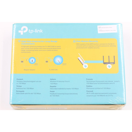 tp-link TL-WN722N 150Mbps vezeték nélküli USB adapter (ÚJ)