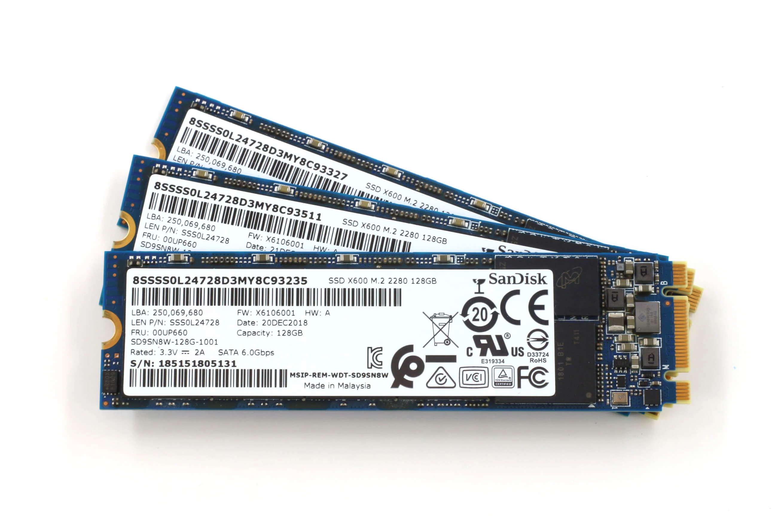 Sandisk X600 128GB M.2 SSD meghajtó - SSD meghajtók